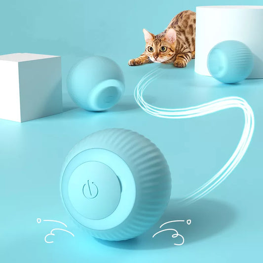Self-Moving Ball for Cats