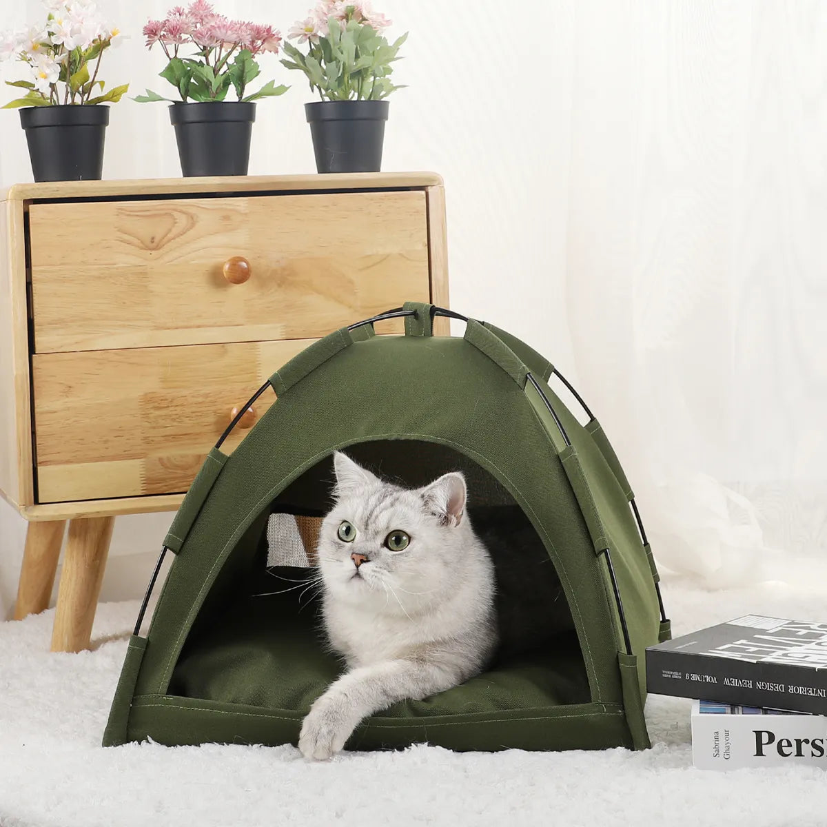 Indoor Cat Tent | Cozy Pet Shelter | Pets Market Dubai