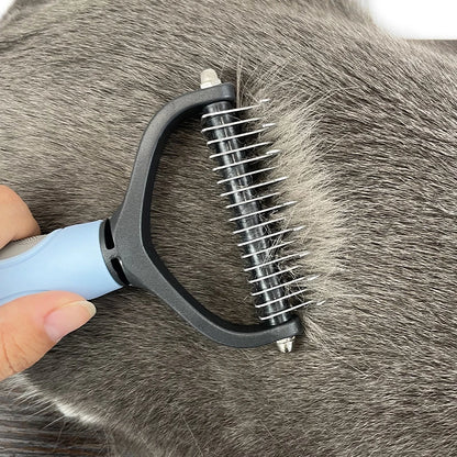 Fur-Free Grooming: Pet Hair Removal Comb & Grooming Tool